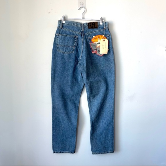 NWT RRL Double RL Vintage Fit Jeans 32 x 34 Light Wash Easy Relaxed Fit USA - Picture 2 of 16